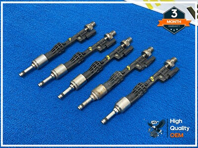 2011 - 2013 BMW X5 E70 N55 3.5L 3.0L ENGINE FUEL INJECTOR SET OF 5 OEM ...
