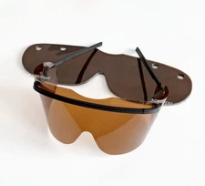 Dental Orange Goggles Anti-fog Light Curing Protector Whitening Safety Glasses