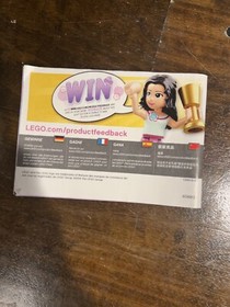 LEGO First Aid Jungle Bike 41032 FRIENDS 100% Complete Used