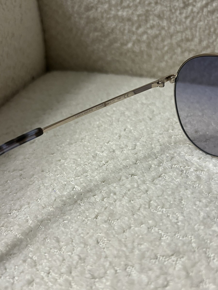 Kate Spade CAROLANE/F/S KY2DG Ladies Gold Frame Blue Lens  display picture 2