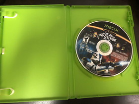 STAR WARS BATTLEFRONT II 2 TWO X-BOX XBOX COMPLETE GAME CASE AND MANUAL NES HQ