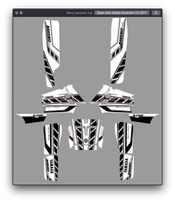 Fits BANSHEE YAMAHA GRAPHIC KIT STICKERS GRAPHIC KIT DECAL PEGATINAS 350