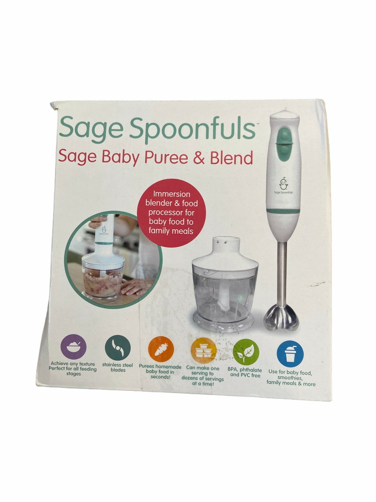 sage spoonfuls baby puree and blend