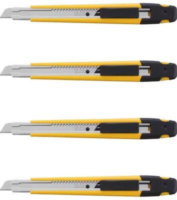 OLFA SMALL UTILITY KNIFE CUTTER BLADE 9mm S-TYPE 4SET MADE IN JAPAN