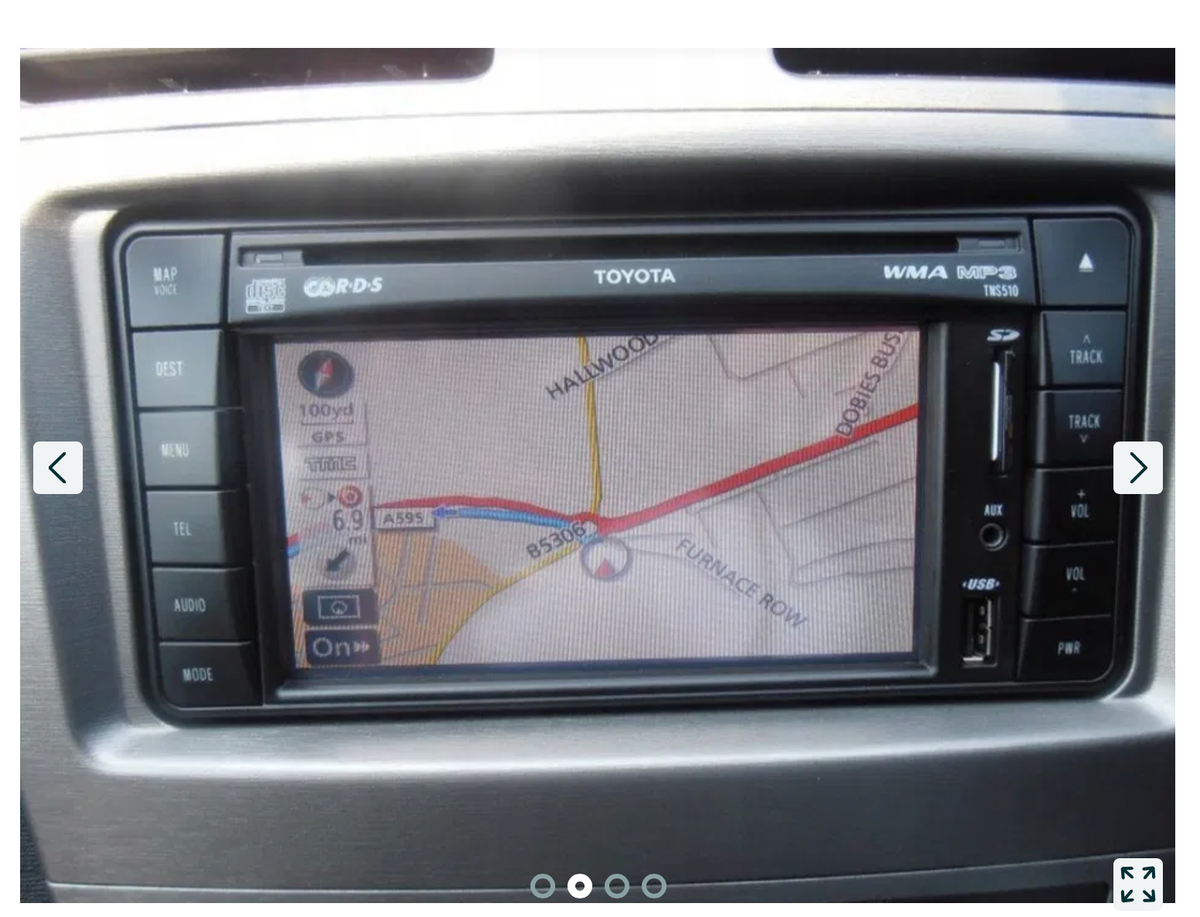 Scheda SD GPS Europa TNS510 Per Toyota 2020-2021 Ver.2 – PZ445-SD333-0V | Mappe Di Oltre 30 Paesi