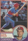 1983 Topps - Steve Braun #734