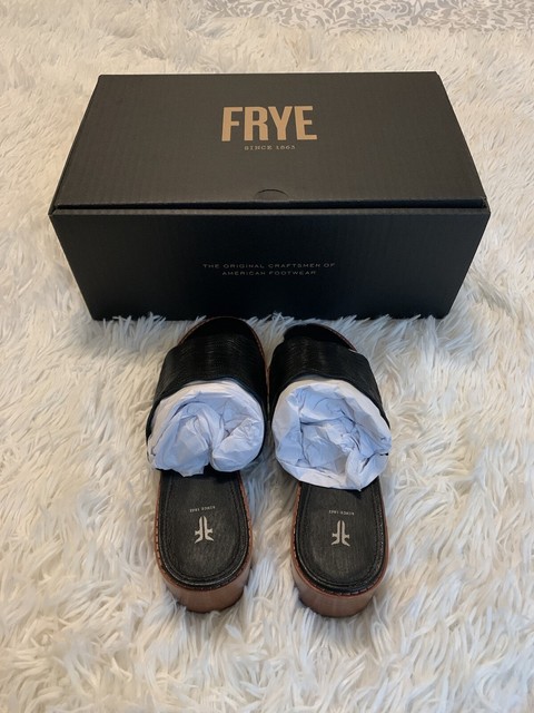 frye cindy wave mule