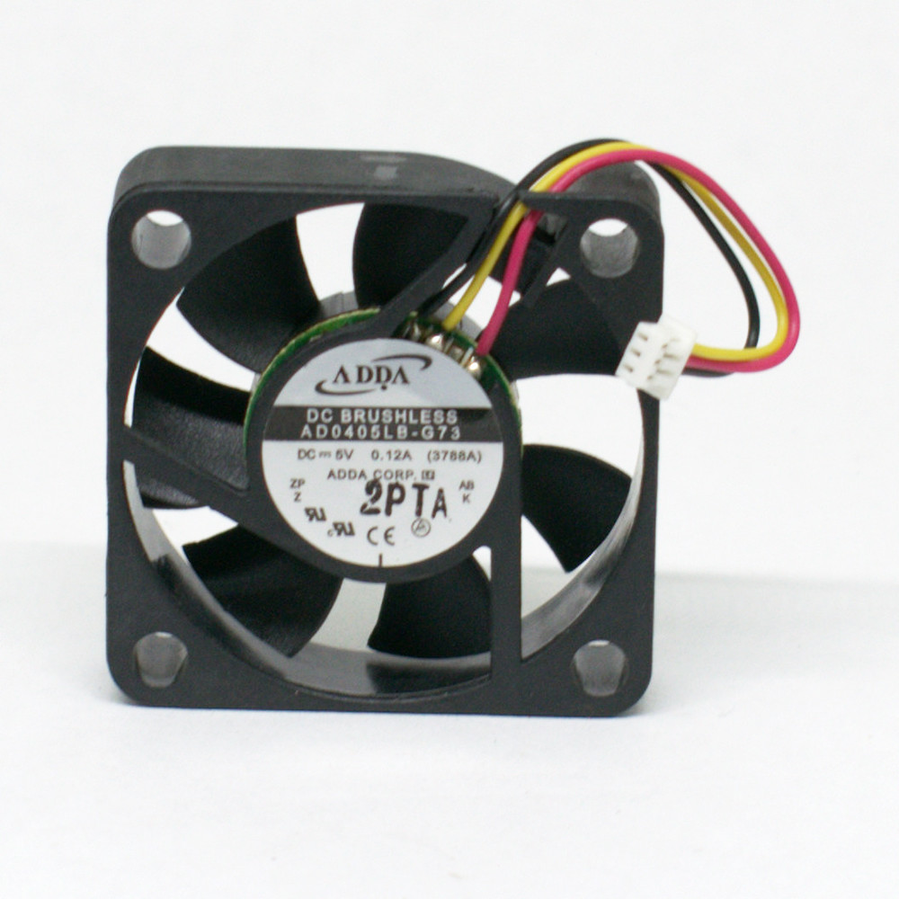 1pc ADDA AD0405LB-G73 40x40x10mm 4010 5V 0.12A 3pin 7 Blades DC Brushless Fan