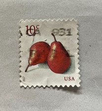 US Stamp - Red Pears