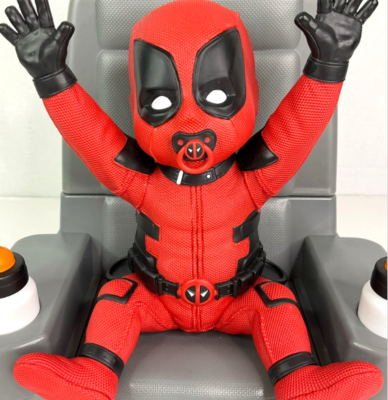 Regal Exclusive Marvel Baby Deadpool Babypool Movie Popcorn Bucket Drink Combo