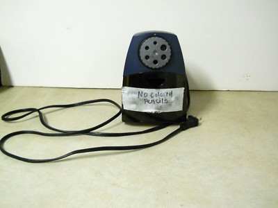 X-ACTO Model 1675 Classroom Electric Pencil Sharpener Blue SmartStop Works