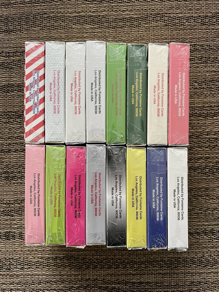 Fontaine 5000s Playing Cards EXTREMELY RARE COMPLETE SET
