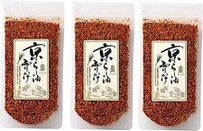 Kyoto Sprinkle Rice Seasoning Chilli Furikake Ra-Yu Rayu Oil Maiko 3 Bags Set