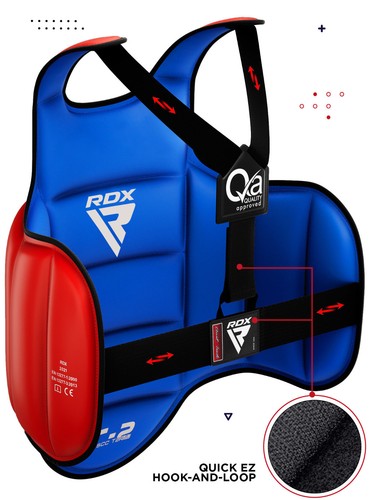 Chest Guard by RDX, MMA, Kick Boxing, Martial Arts, Boxing Body Protector, Pad - Picture 12 of 13