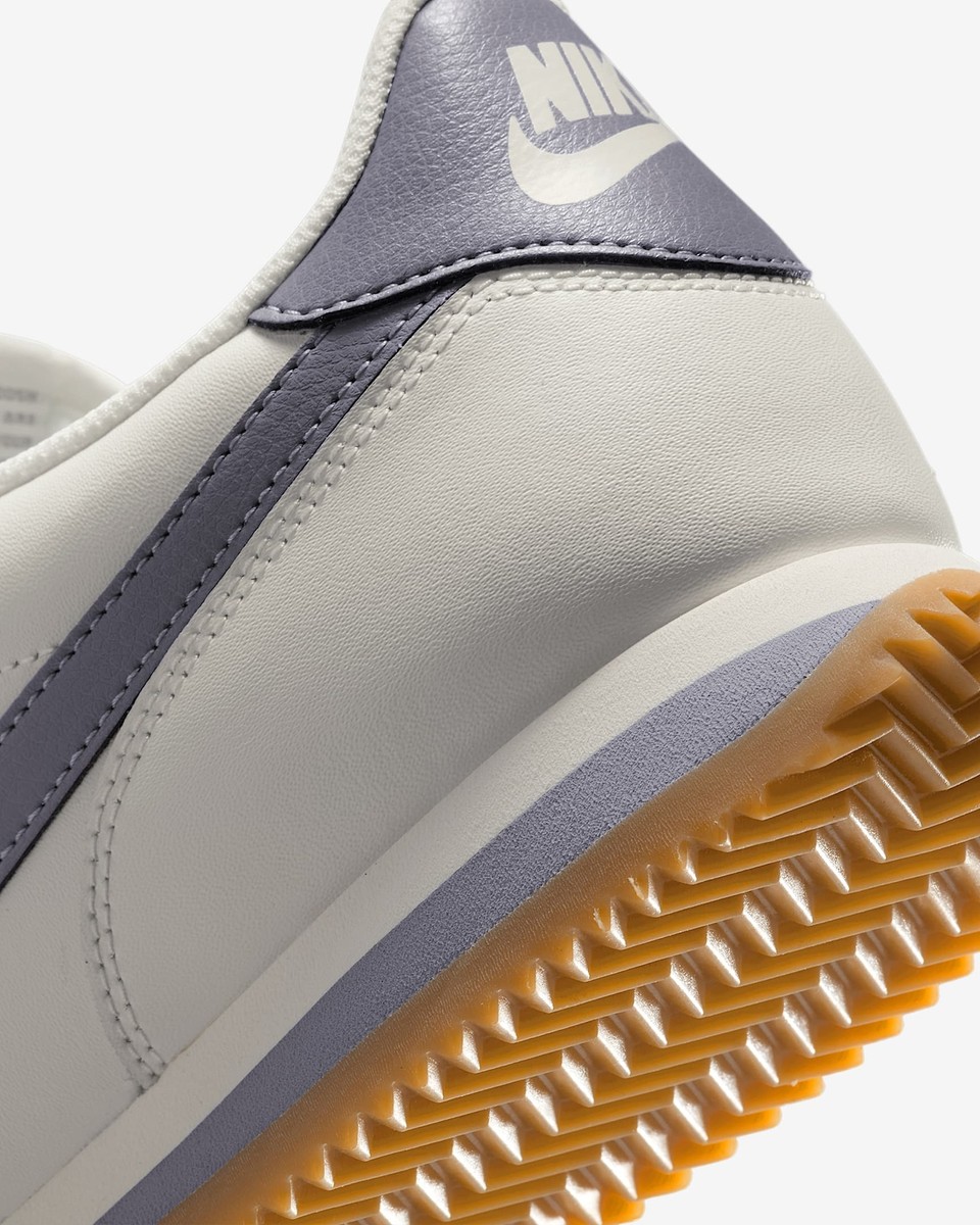 DM4044-111 Nike Cortez Leather Sail Gum Yellow Cement Grey (Men's