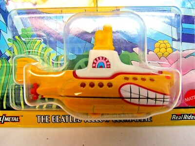 Hot Wheels Premium 2021 The Beatles Yellow Submarine Diecast DMC55