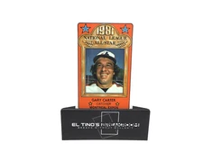 GARY CARTER 1981 Topps Perma-Graphics Super Star Credit Card 150-ASN8101