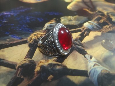 Bague HAU+TED Démonique Grendel Djinn - Puissante, Pour Exaucement De Souhaits - Neuf