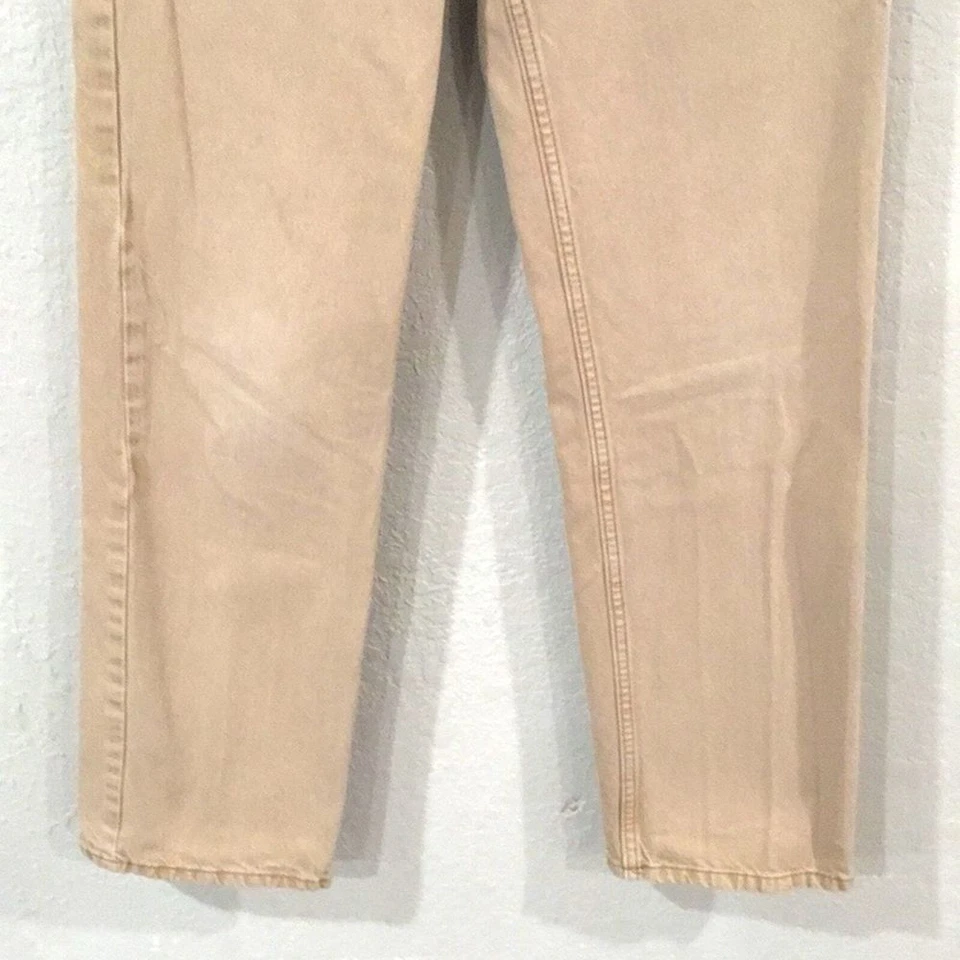 Pantalones de mezclilla Cherokee para niños 14 tostados de pierna recta 100 % algodón cintura ajustable Foto 3 de 4