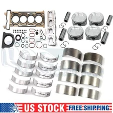 M270 Engine Overhaul Rebuild Kit Pistons Rings Set 2700301717 for Mercedes-Benz
