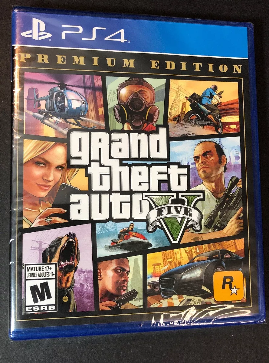 Grand Theft Auto V - Standard Edition - PlayStation 5 : :  Videojuegos