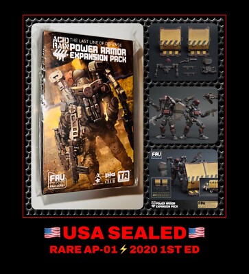 USA ACID RAIN 1:18 FAVAP01 Power Armor Expansion Pack STEALTH TEAM 1st Ed gi joe