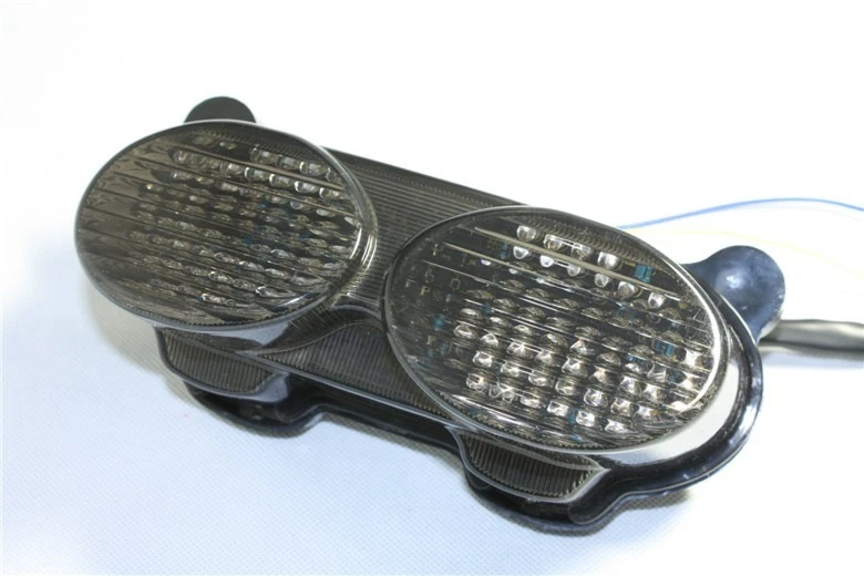 Luz trasera LED freno intermitente integrado para Kawasaki ZR7S ZX6R J1/J2 G1/G2 S Foto 4 de 4