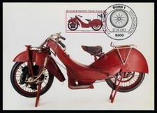 FRG MK 1983 MOTORCYCLES VINTAGE MEGOLA 1922 MAXIMUM CARD MOTORCYCLES MC CM xb52