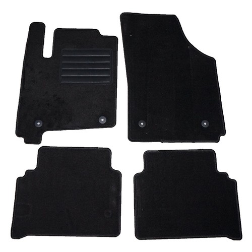 Tappetini Auto Per Audi Q7 Serie 1 – Moquette Vellutata, Antiscivolo, 8 Fermi, Made In Italy - 2