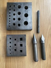 Metal Forming Jewelry Making 17 Degree 5-20 mm Set Block 10, Square 4-14 mm