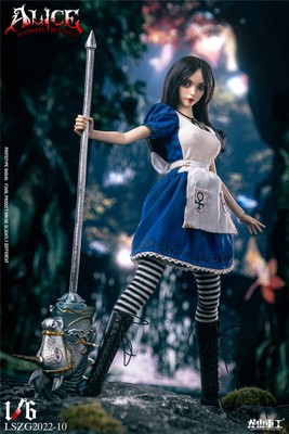 1/6 Alice Madness Returns Female Crazily Dark World Horror Doll Model 12  Figure