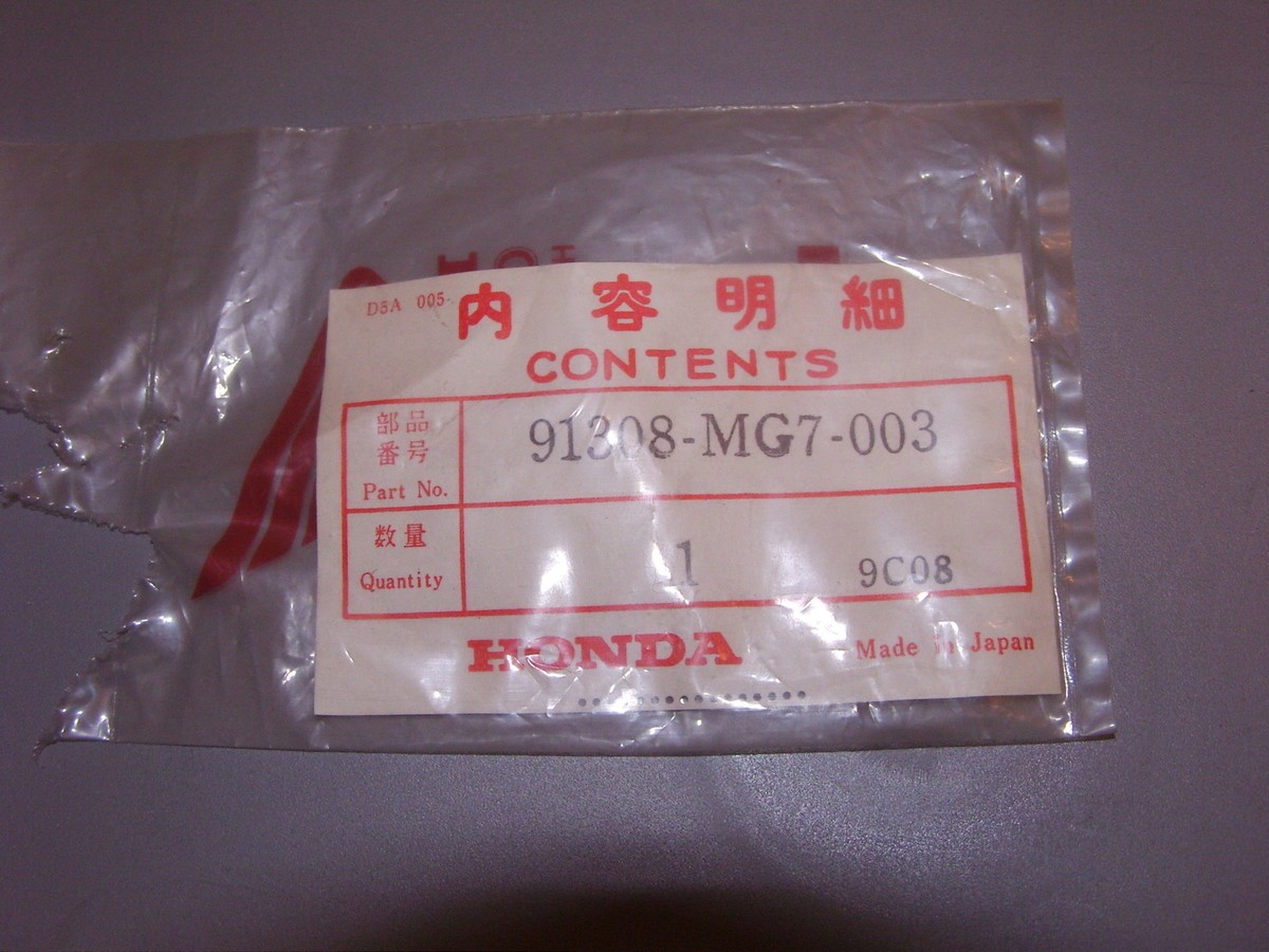 一番 NOS Honda OEM O-Ring 19.8X1.9 1983 VT750 1985-1986 VF1000