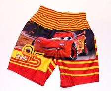 Disney Store Cars Swim Shorts 24M Lightning McQueen Cars Pixar Swimming Trunks