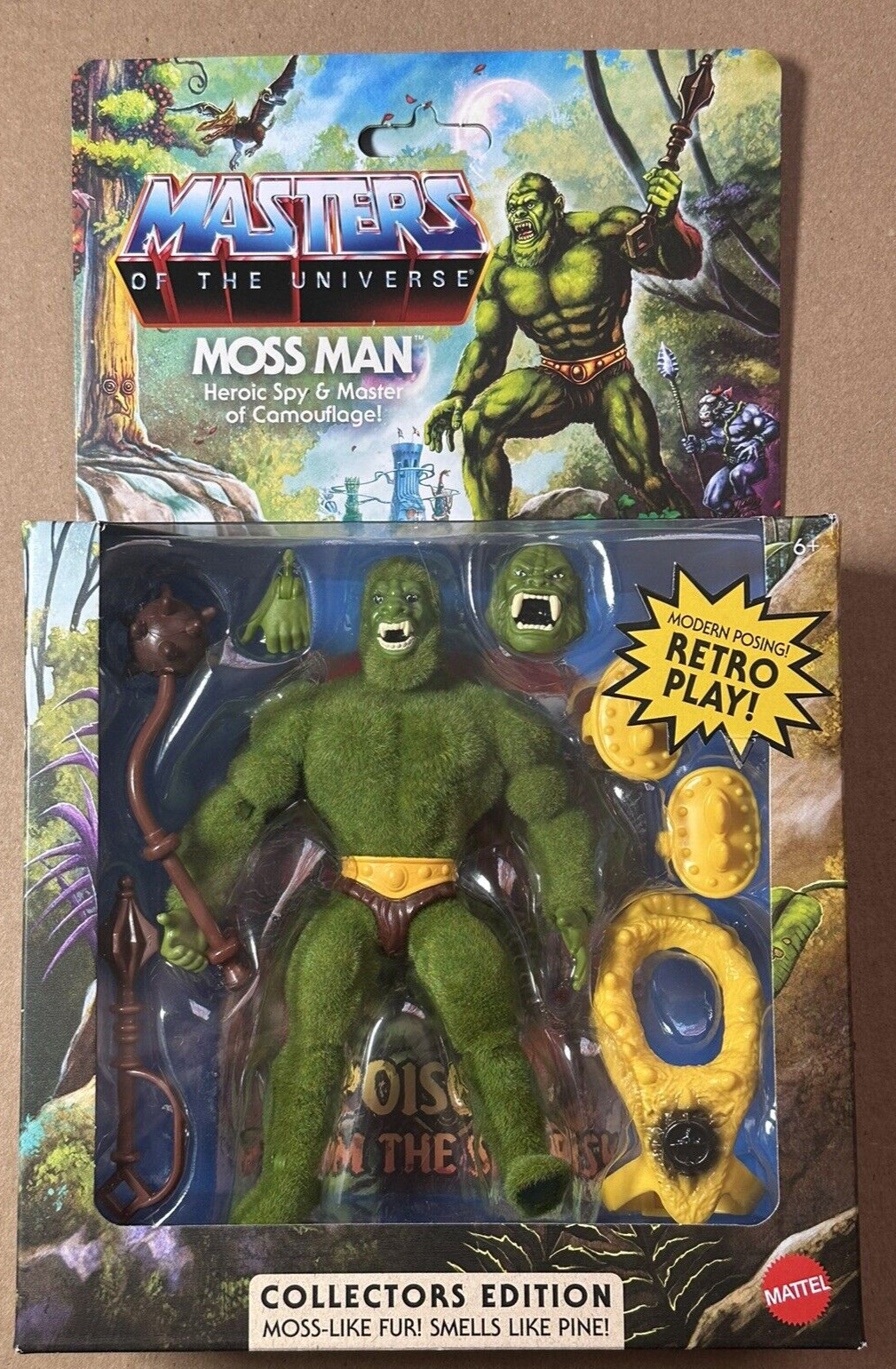 2022 Masters Of The Universe ORIGINS Moss Man Collectors Edition MOTU New In Box