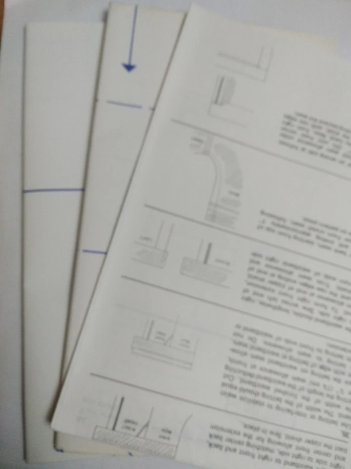 Pants Double Knit Slacks 30 32 34 Kwik Sew 463 Sewing Pattern UC FF Western Mens - Image 4 of 4