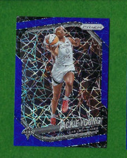 2025 Panini Prizm Jackie Young Blue Velocity Prizm #23