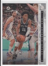#264 Joshua Primo 2021-22 Chronicles Luminance RC San Antonio Spurs