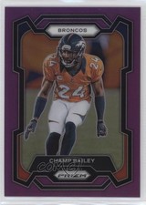 2023 Panini Prizm Purple Prizm 70/125 Champ Bailey #91 HOF p0i