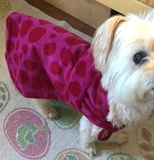 💖 NEU! Wendbarer GUDRUN SJOEDEN Designer Hundemantel M variabel +/-