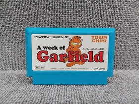 Famicom Software Model Garfield S Week Towa Chiki FLB24