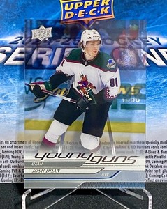 2024-25 UPPER DECK - JOSH DOAN YOUNG GUNS CLEAR CUT SP ROOKIE CARD #233