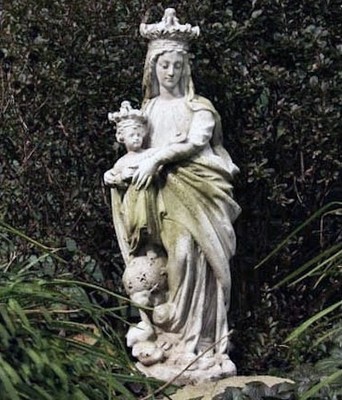 Queen and Child of Heaven Statue Sculpture 27''