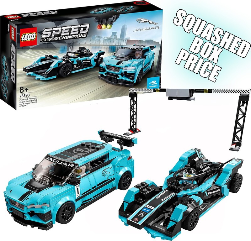LEGO SPEED CHAMPIONS 76898 Formula E Jaguar Racing , Unopened , Retired Set