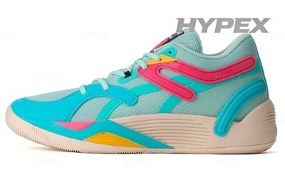 Puma TRC Blaze Court 'Eggshell Blue Elektro Pool' Men 376582-08 New Size
