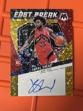 Jamal Shead 2024-25 Panini Mosaic Fast Break GOLD Auto 10/10 AFB-JML