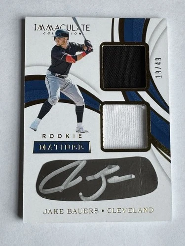 Jake Bauers 2019 Panini Jake Bauers Auto