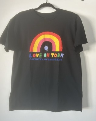 Harry Styles Love On Tour Coventry Black T-Shirt M & Reusable Tote Bag