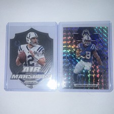 Panini NFL Colts Prizm Air Marshals & Mosaic Jonathan Taylor Card Lot 2