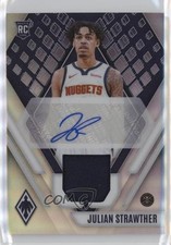 2023-24 Panini Phoenix Rookie Jersey 8/99 Julian Strawther #RJA-JSW Auto 4g8