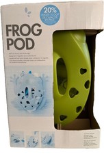 Frog Pod by Boon Bath Tub Scoop Toy Storage Holder Never Used